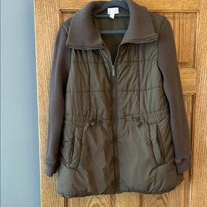 Zella Women's Brown Puffer Jacket